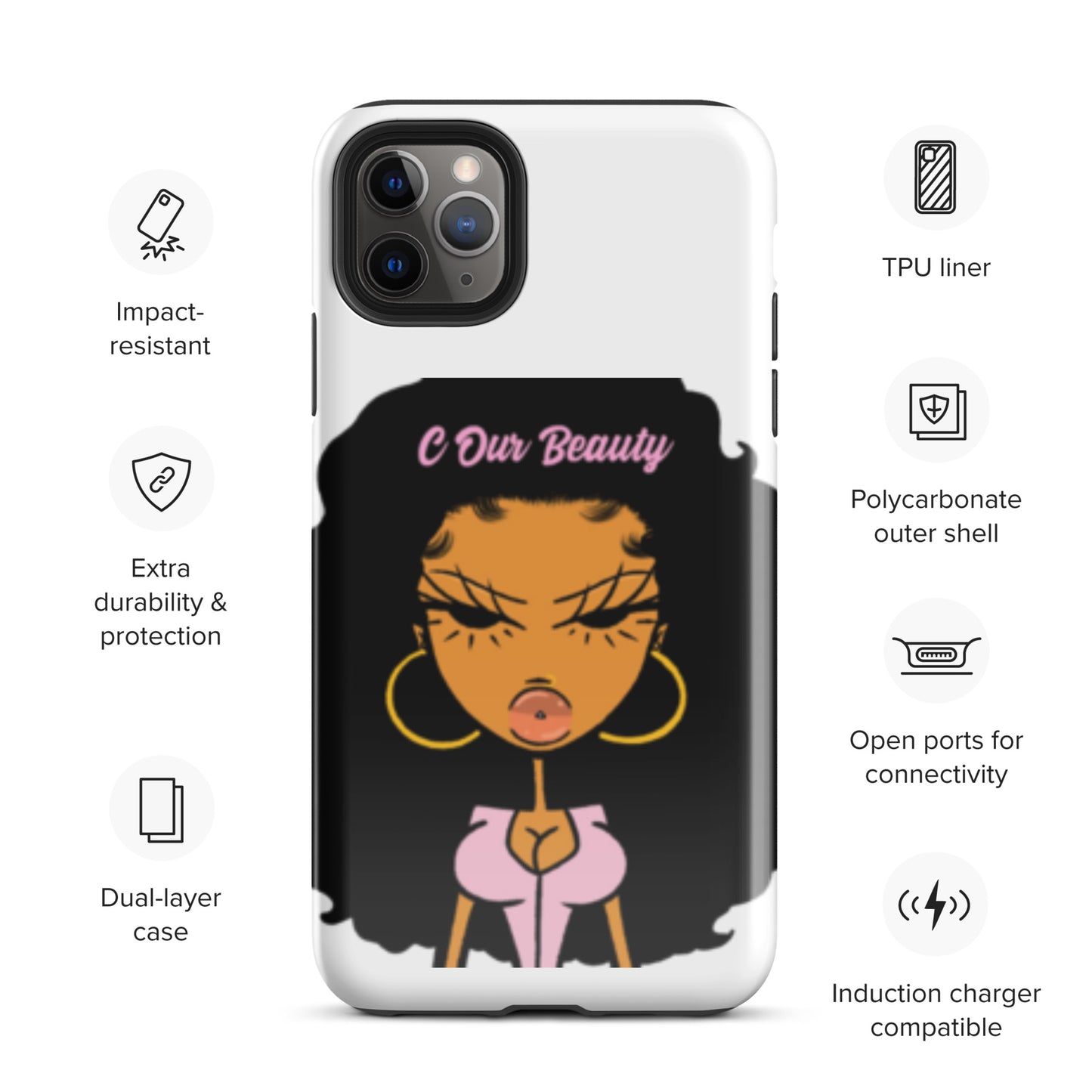 Baddie Tough Case for iPhone®