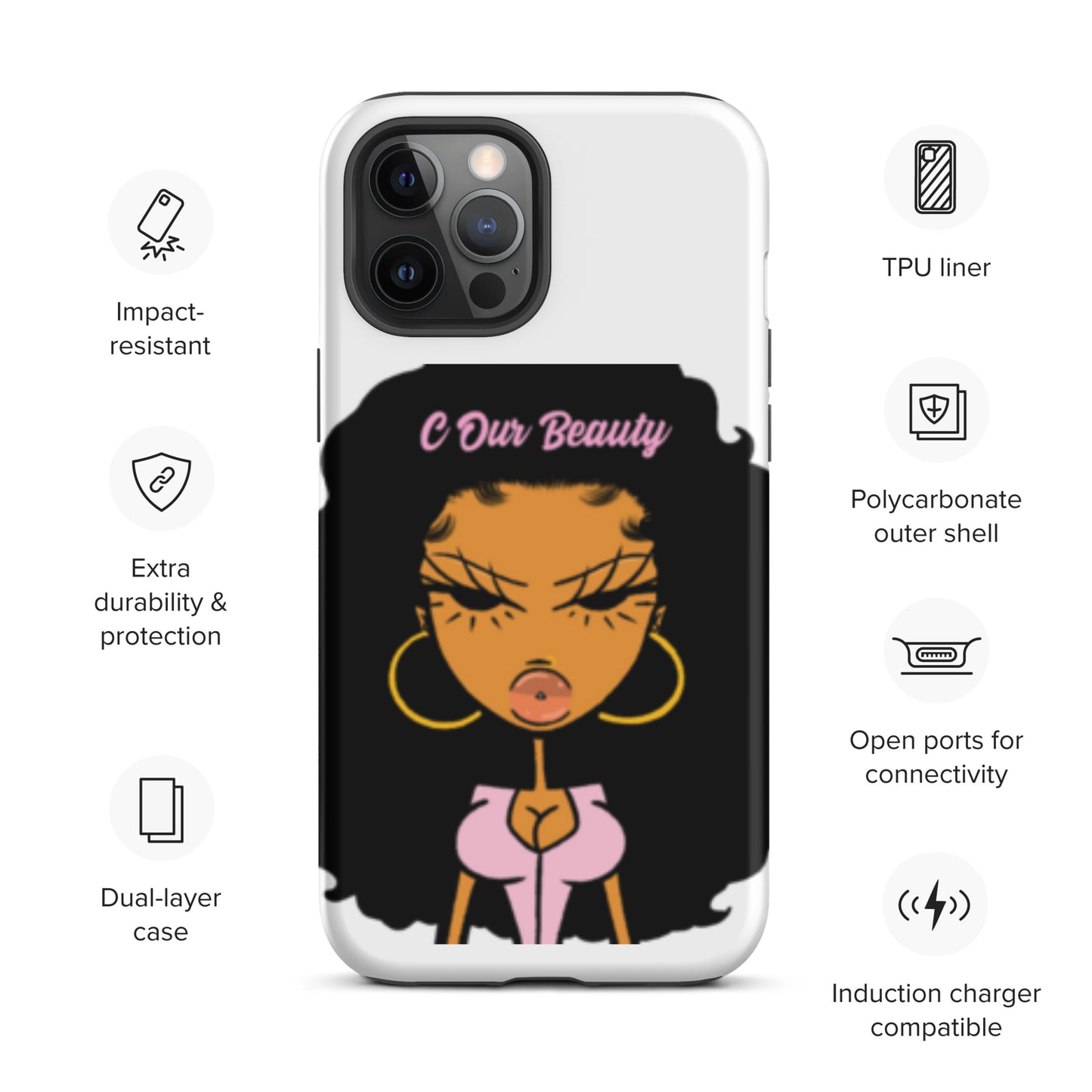 Baddie Tough Case for iPhone®