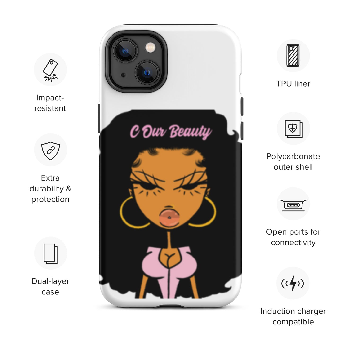 Baddie Tough Case for iPhone®